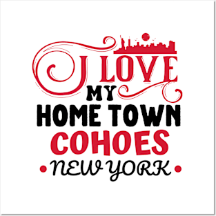 I love Cohoes New York Posters and Art